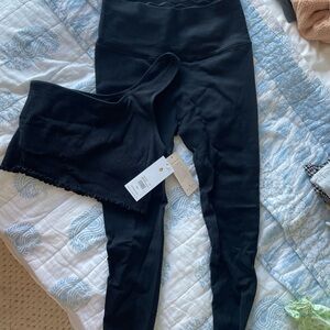 Spiritual Gangster Midnight Black Leggings